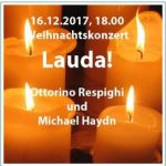 Lauda! Weihnachtsstimmung mit Holzbläsern, Solisten und Chor