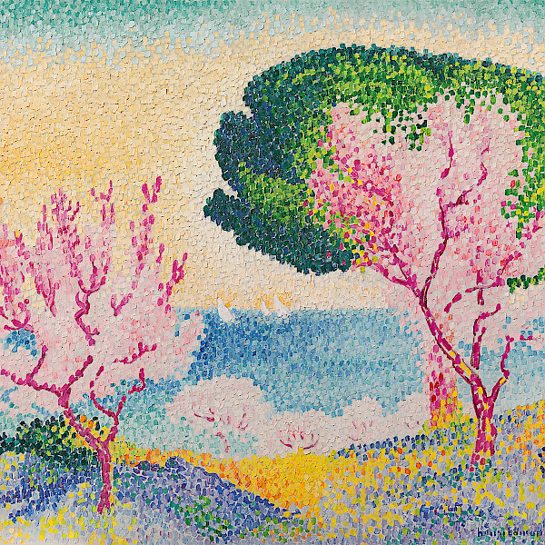 Das Gluck Malen Die Landschaftsdarstellung Von Henri Edmond Cross Im Museum Barberini Feuilletonscout Das Kulturmagazin Fur Entdecker